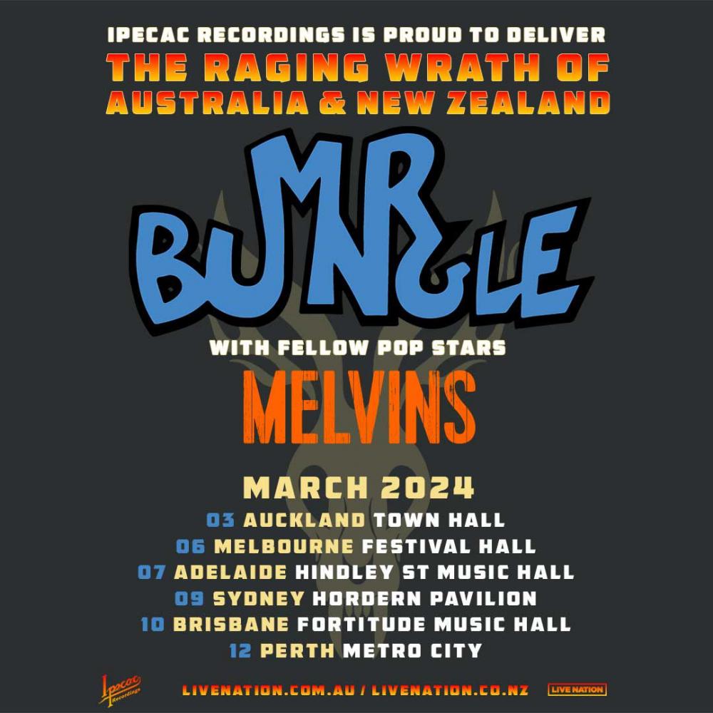 Mr. Bungle Announce 'The Raging Wrath Of New Zealand' With Fellow Pop Stars Melvins