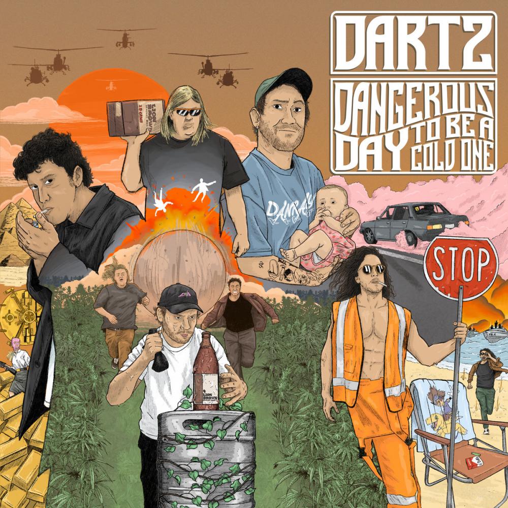 DARTZ releases 'Dangerous Day Top Be A Cold One' music video + announces album release tour