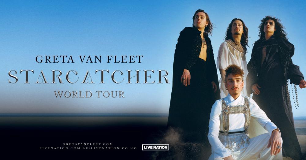 Greta Van Fleet announces New Zealand tour date as part of their Starcatcher World Tour