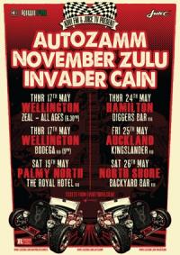 Autozamm, November Zulu and Invader Cain Announce New Singles and National Tour