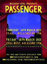 Passenger announces NZ tour dates