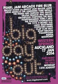 Big Day Out New Zealand 2014 - NZ Announcement