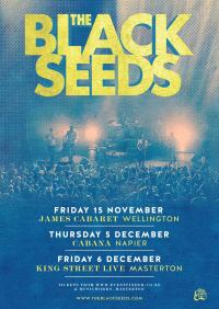 The Black Seeds announce lower North Island tour
