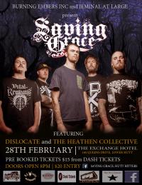 Saving Grace at The Exchange Hotel - 28th Feb 2014