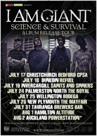 I Am Giant Add Ohakune Date To Science & Survival Album Tour
