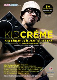 Club Luxury is proud to present KID CRÈME in his first ever NZ Club Event!