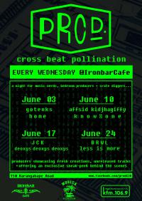 prod. #CrossBeatPollination - A Weekly Showcase for Music Producers @ IronbarCafe