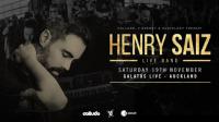 Spanish DJ/Producer Henry Saiz announces NZ show