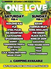 One Love festival on track to sell out