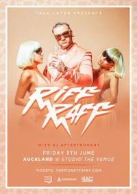 Riff Raff - Support Acts Announced