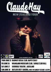 Australian Blues-Rock One Man Band Tours New Zealand