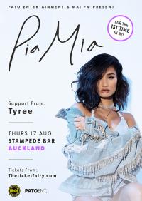 Pia Mia to play one-off Auckland show