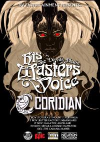 His Master's Voice and Coridian Announce North Island Tour