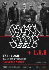 The Black Seeds to play Black Barn with L.A.B.