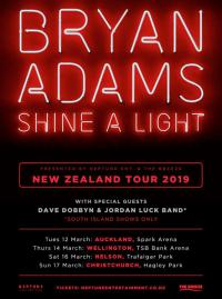 One week until Bryan Adams rocks New Zealand