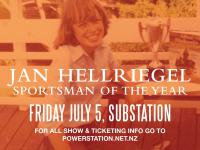 Jan Hellriegel Announces 'Sportsman of the Year' performance at Substation