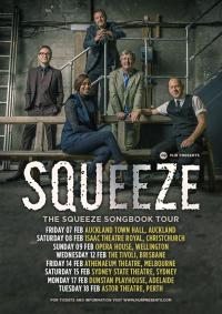 British New Wave Legends, Squeeze, Announce New Zealand Shows