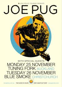 Austin, TX singer-songwriter Joe Pug announces two New Zealand tour dates