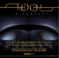 Tool - Due to overwhelming demand second Auckland show added