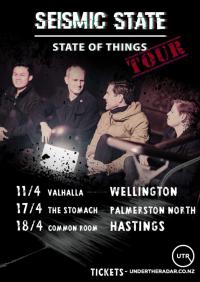 Wellington rock band Seismic State embark on State of Things tour of lower North Island